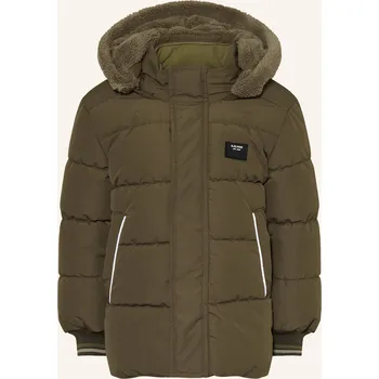 Pánský zimní kabát S.Oliver Red Chlapecká Prošívaná Bunda S Odnímatelnou Kapucí,...