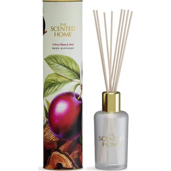 Aroma difuzér ASHLEIGH & BURWOOD Vánoční difuzér THE SCENTED HOME - VELVET PLUM & OUD 150 ml