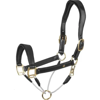 Vybavení pro koně WALDHAUSEN Ohlávka kožená Royal S-Line Waldhausen, černá FULL