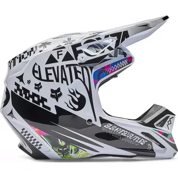 Helma na motorku Fox V1 Image Cosmo Helmet black/white XS