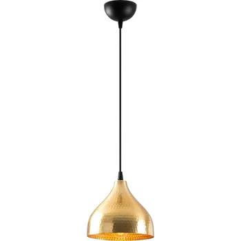 Závěsný lustr Tattoo V zlatý/černý