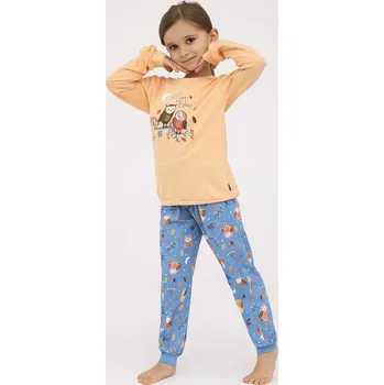 Dívčí oblečení Dívčí pyžamo Cornette dlouhý rukáv 977 Velikost_deti: 110/116, Vzor: 9770188