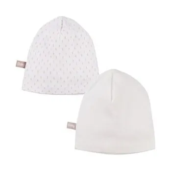 Kojenecký body EWA 906694 Czapka Smerfetka 2-pak ecru 68