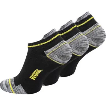 Pánské oblečení Evona 3 PACK pánské pracovní kotníkové ponožky Velikost: 39-42