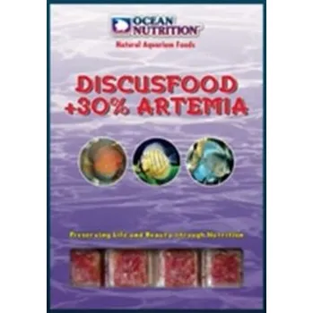 Krmivo pro rybičky Mražené krmivo Discusfood + 30% Artemia 100g - BLISTR