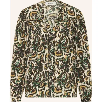 Dámská halenka Ba&Sh Dámská Halenka Onada, režná / zelená / tmavě fialová, 36