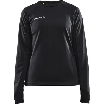 Dámská mikina W Mikina CRAFT Evolve Crew Neck Velikost: L, Barva: černá