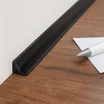 Rehau Těsnicí lišta SLIM LINE / Černý lesklý 4000 mm