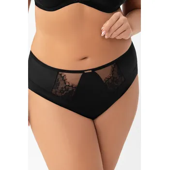 Kalhotky Kalhotky Evia černé Gorsenia s vyšším pasem, černá XXL i170_K938-DFI-CZA-2XL