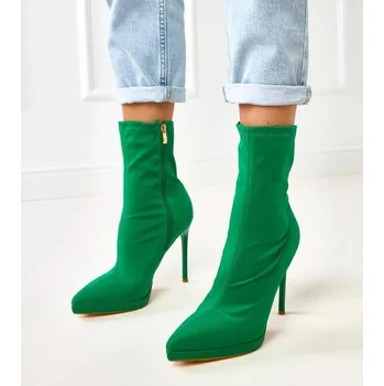 Dámská zimní obuv Boty na podpatku model 218157 Solea 38