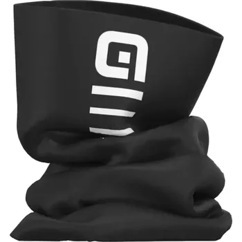 cyklistický dres ALÉ Cyklistický nákrčník - IDENTITY 2.0 - černá/bílá