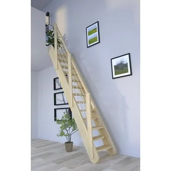 Schodiště Schodiště Pertura Kybele Masiv smrk se střídavými stupni smrk rovné 61,5 cm 12/13