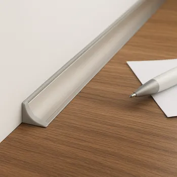 Kuchyňská pracovní deska Rehau Těsnicí lišta SLIM LINE / Nerez 2000 mm