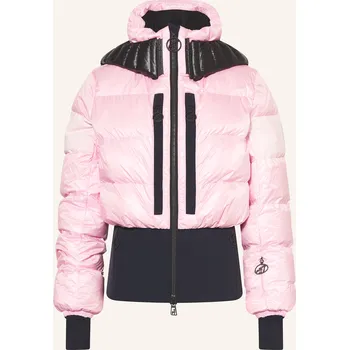 Toni Sailer Dámská Péřová Lyžařská Bunda Bernadette, růžová, 36
