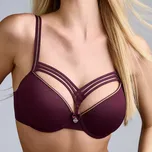 Marlies Dekkers - Dame de Paris podprsenka vyztužená aubergine whisper 75D 374011