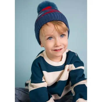 Čepice Čepice Umění Polo23359 Cozy Dino šedá 40-45 cm