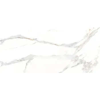 Dlažba Mexen Agata Bílá leštěná glazovaná rekt. G1, podlahová-stěnová dlaždice 120 x 60 cm, lesk - TL144-120-060-00 Obklady a dlažby