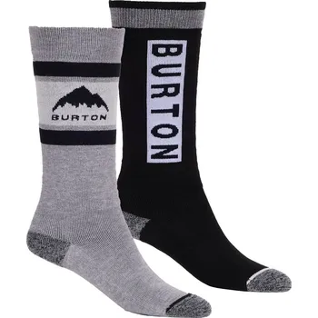 Podkolenky Burton Kids Weekend Midweight 2Pk true black M/L (EU 33-35) 2026 - Odesíláme do 24 hodin