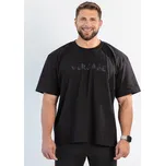 Oversize pánské černé tričko VERSABE, VELIKOST 2XL