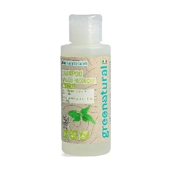 Šampon Greenatural Šampon pro všechny typy vlasů len a kopřiva BIO 100 ml