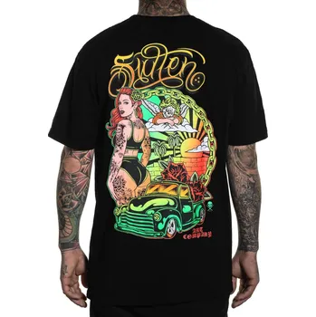 Pánské tričko tričko hardcore pánské - DUMP TRUCK - SULLEN - SCM7154_BK - 3XL