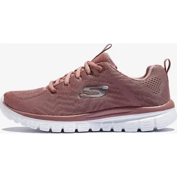 Dámská běžecká obuv Skechers Graceful Get Connected dámská růžová sportovní obuv (12615-MVE) dámské 38