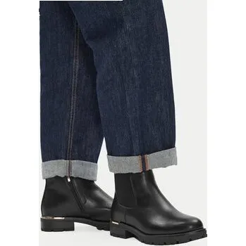 Dámské kozačky Polokozačky JENNY CEO-24F598-1 Černá 36