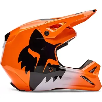 Helma na motorku Fox V1 Shield Helmet XS fluorescent orange