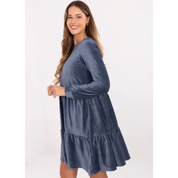 Dámské šaty Šaty D10040Z30289 tmavě modré M/L