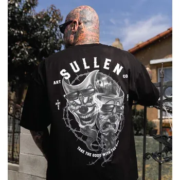 Pánské tričko tričko hardcore unisex - DRAMA - SULLEN - SCM6876_JTBK - L