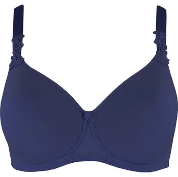 Podprsenka Linaise Mary luxusní podprsenka pro velké poprsí 1675 80D tmavě modrá