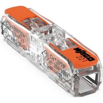 Elektrický konektor Svor.WAGO 221-2411 krab.flex.2x4prů 37-10-255-16411