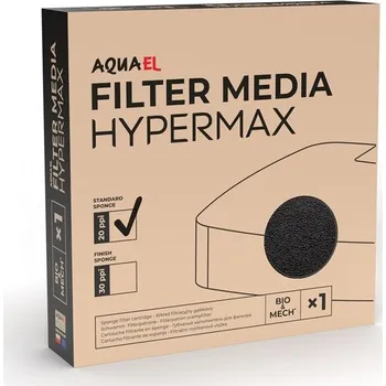 Akvaristika Aquael filtrační houba do předfiltru Hypermax, černá