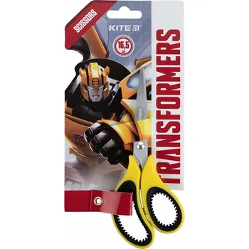 Nůžky pro děti školní gumové 16,5 cm TRANSFORMERS KITE