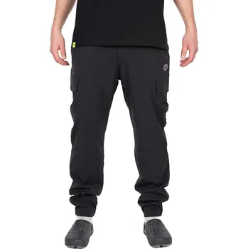 Rybářské oblečení Matrix Kalhoty Lightweight Cargo Trousers Black S