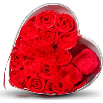 umělá květina Sada mýdlových a okvětních lístků