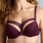 Marlies Dekkers - Dame de Paris podprsenka push-up vyztužená aubergine whisper 70B 37401