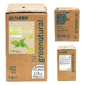 Šampon Greenatural Šampon pro všechny typy vlasů len a kopřiva BIO 5 kg