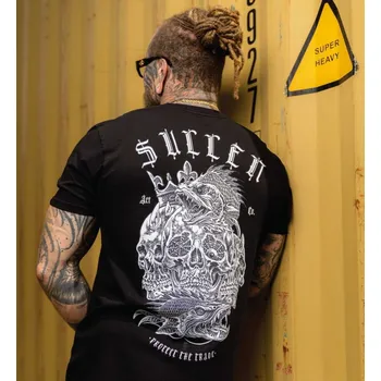 Pánské tričko tričko hardcore unisex - PREMIUM - SULLEN - SCM7426_JTBK - XL