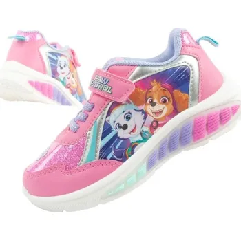 Chlapecké tenisky Leomil dívčí sportovní obuv Psi Patrol dětské LED tenisky 28