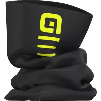 cyklistický dres ALÉ Cyklistický nákrčník - IDENTITY 2.0 - černá/žlutá