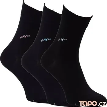 Dámské ponožky Zdravé ponožky 61041, velikost 26-28/39-42, černá