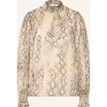 Ba&Sh Dámská Halenka Shamy S Volánky A Plisováním, režná /...