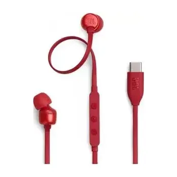 Sluchátka JBL Tune 310C In-Ear USB-C Headphones Red