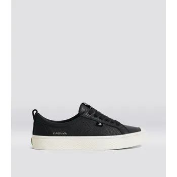 Pánské tenisky OCA Low Black Premium Leather Sneaker