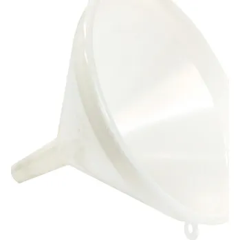 Kanystr ICS® Nálevka plastová (trychtýř), pr. 25 cm, bílá