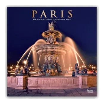 Diář Paris 2026 - 16-Monatskalender – BrownTrout Publishers Inc (EN)