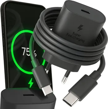 Síťová nabíječka Hello Case 45W USB typ C s kabelem 1 m