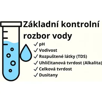 Akvarijní chemie Test vody základní rozbor