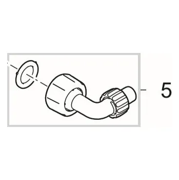 Oase Náhradní přípojka pro hadice k ClearTronic